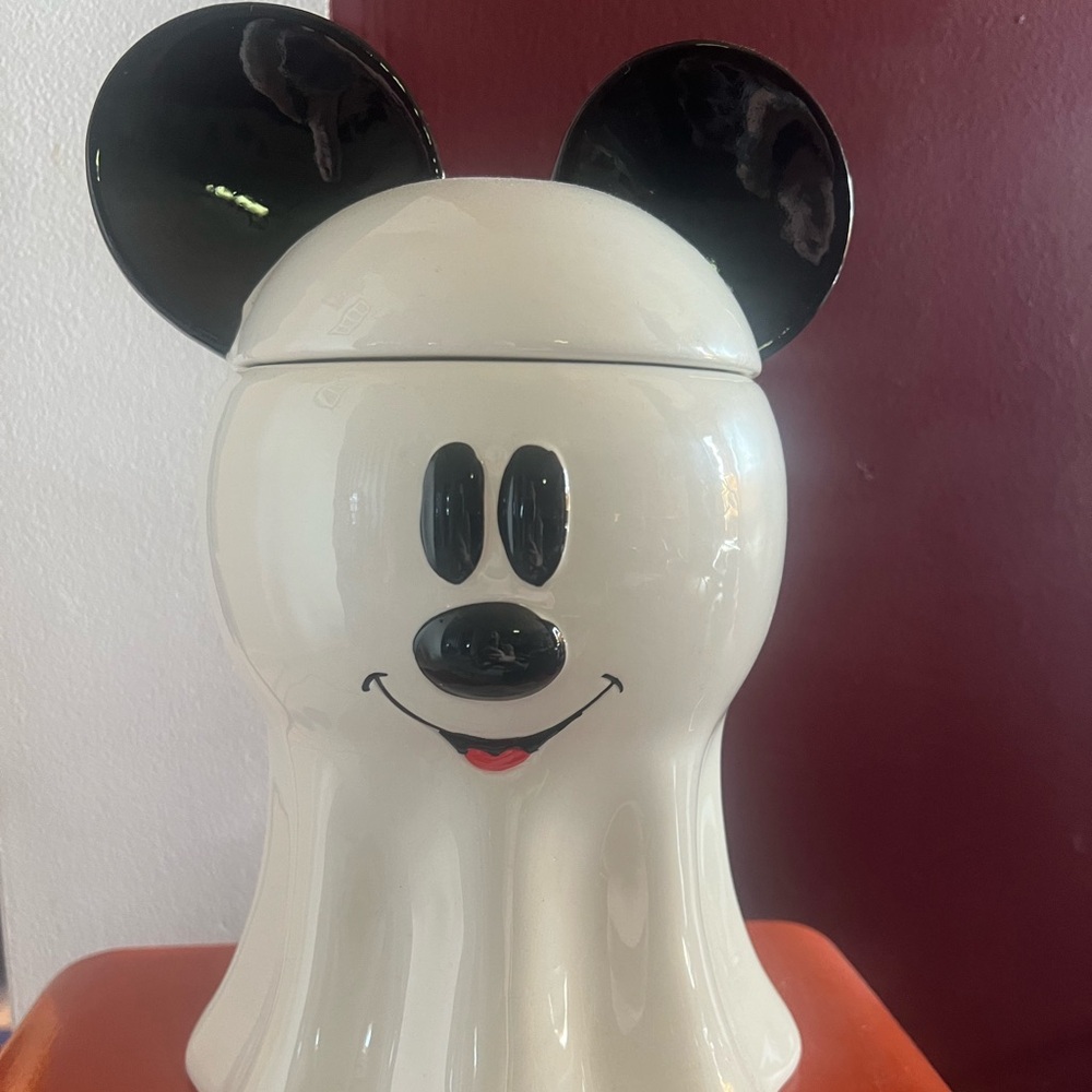 Mikey Mouse Ghost cookie jar